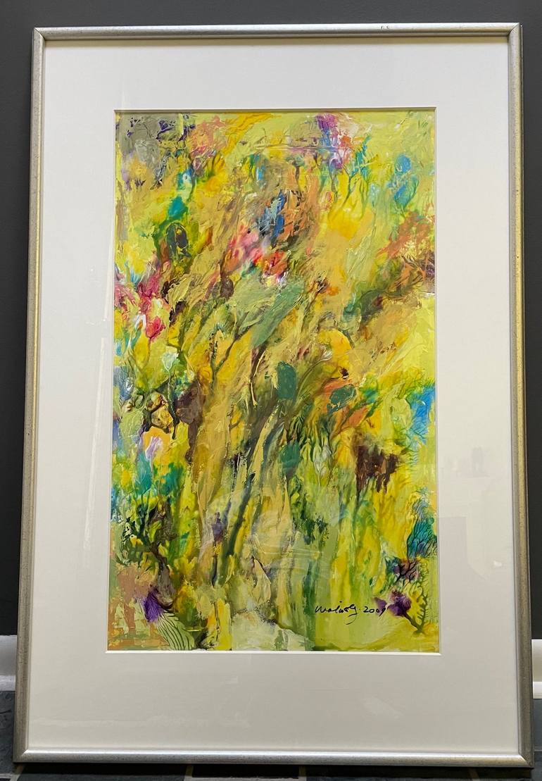 Original Abstract Painting by Richard Malinsky