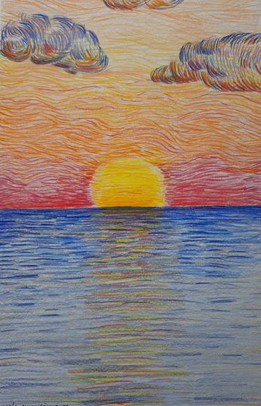 Sunset Van Gogh thumb