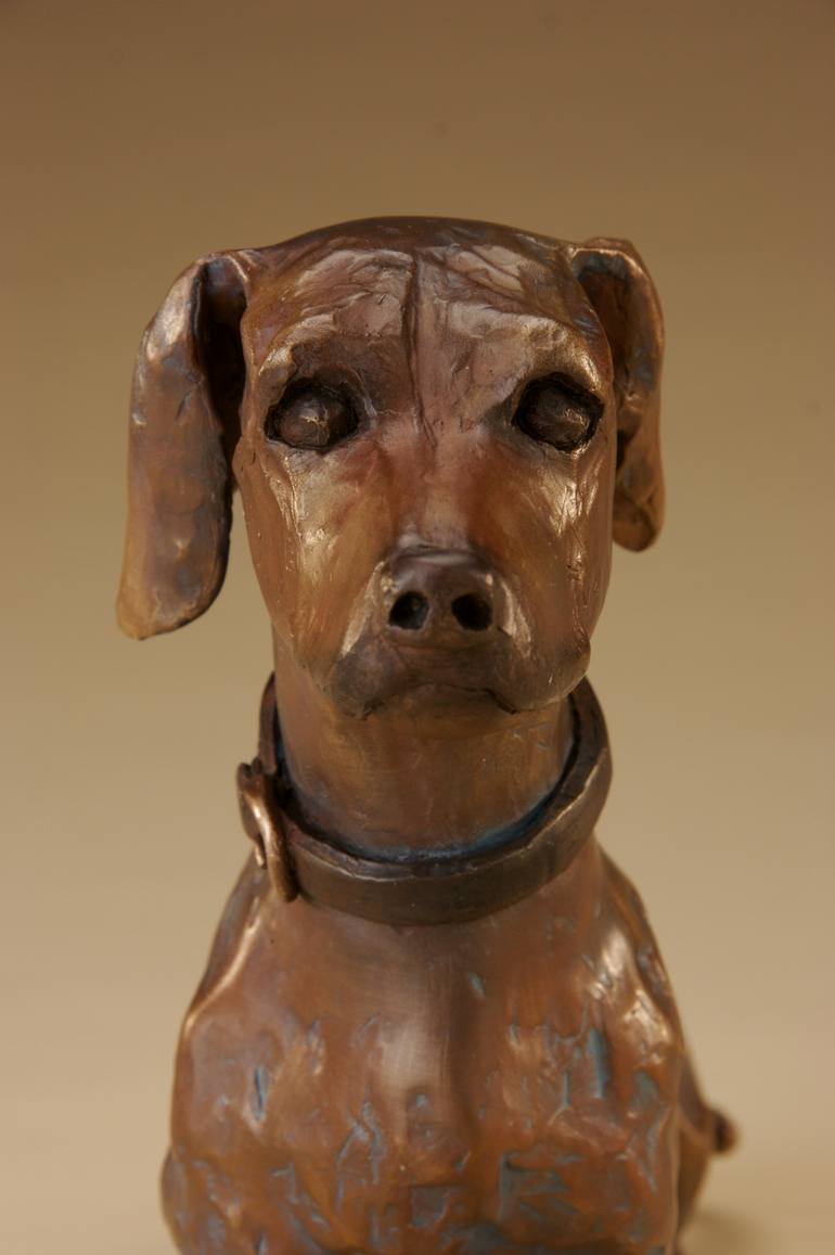 Original Other Dogs Sculpture by Janis Williamson