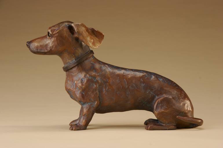 Original Other Dogs Sculpture by Janis Williamson