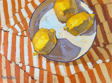 Print of Impressionism Still Life Paintings by ekaterina medvedok