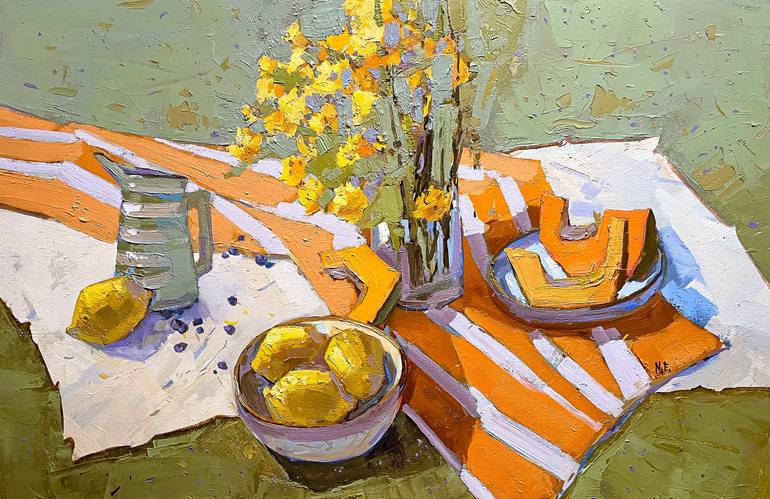 Print of Modern Nature Paintings by Ekaterina Medvedok