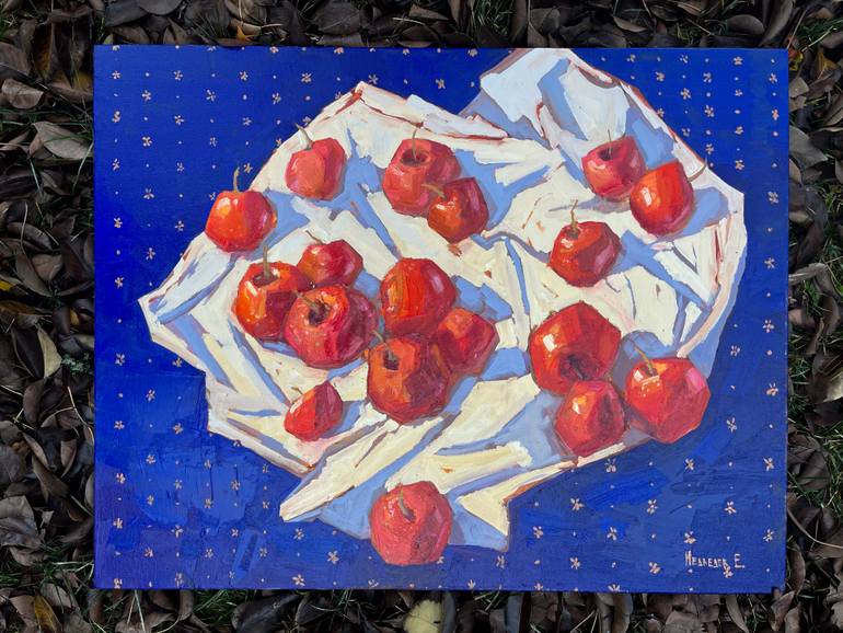 Original Conceptual Nature Painting by Ekaterina Medvedok