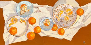 Print of Modern Still Life Paintings by ekaterina medvedok