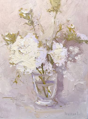 Original Impressionism Floral Paintings by ekaterina medvedok