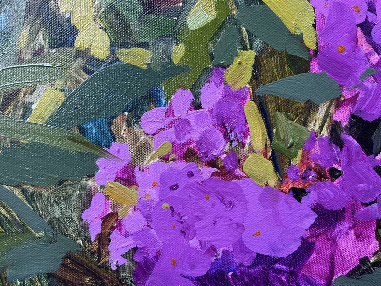 Original Impressionism Landscape Painting by Ekaterina Medvedok