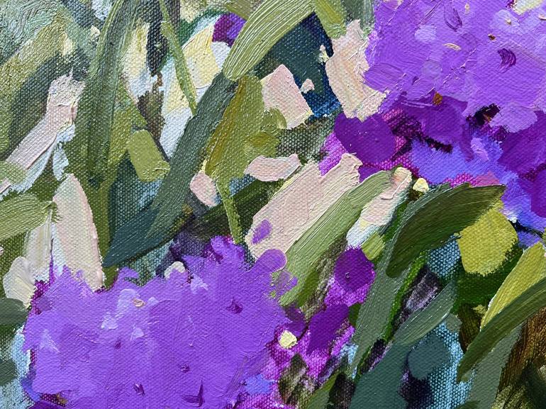 Original Impressionism Landscape Painting by Ekaterina Medvedok