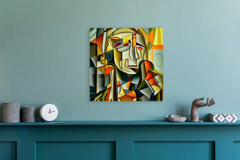 Original Art Deco Abstract Digital by Lazaro Braun