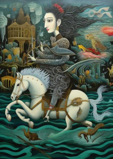 Original Surrealism Fantasy Digital by Lazaro Braun