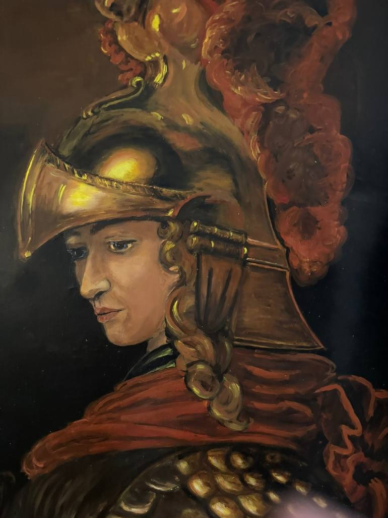 Original Baroque Classical Mythology Painting by Francesca Trusso