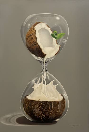Original Photorealism Food & Drink Painting by Francesca Trusso