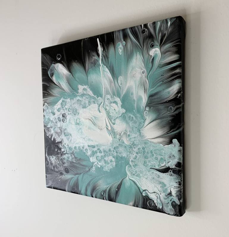 Original Abstract Floral Painting by Tanya Soly