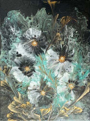 Original Floral Paintings by Tanya Soly