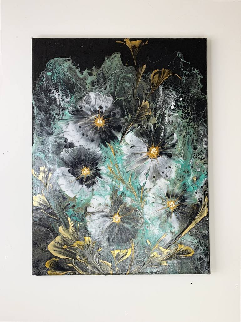 Original Floral Painting by Tanya Soly