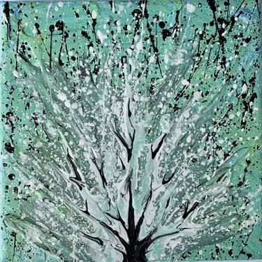 Original Abstract Tree Paintings by Tanya Soly