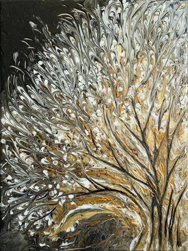 Original Tree Paintings by Tanya Kujira