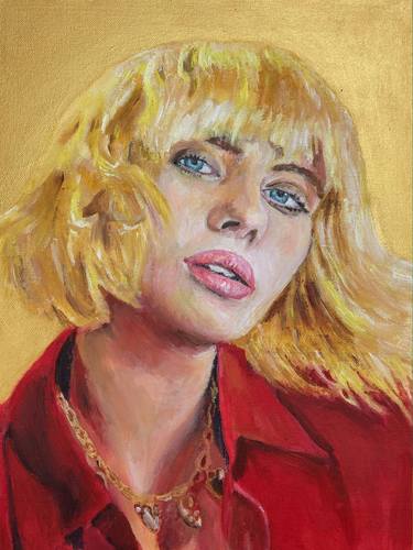 Original Impressionism Portrait Painting by Adam Balthazor