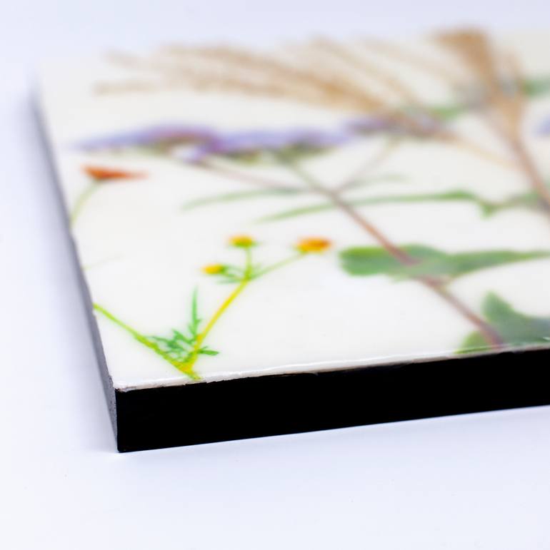 Original Contemporary Floral Mixed Media by Debra Zumstein