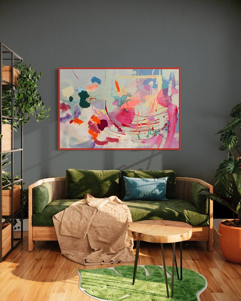 Original Contemporary Abstract Painting by Anna Dehais