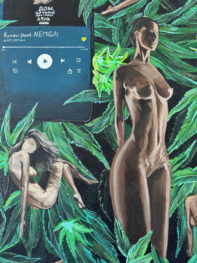 Original Contemporary Body Painting by Anny Problems