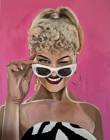Print of Fine Art Pop Culture/Celebrity Paintings by Anny Problems