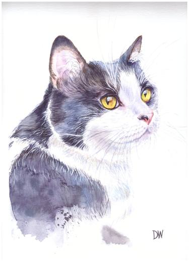 Print of Fine Art Cats Digital by Viktoria Danishevska