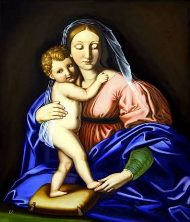 Original Religious Paintings by Eleonora Cacciatore