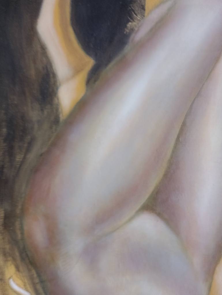 Original Nude Painting by Elías Pinto Casanova