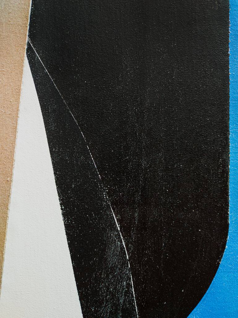 Original Minimalism Abstract Collage by Vita Banko