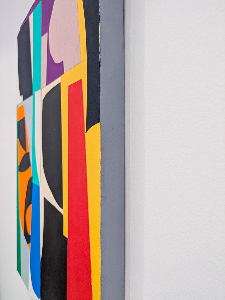 Original Contemporary Abstract Collage by Vita Banko