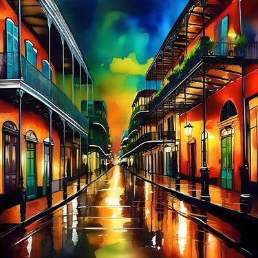 Print of Architecture Paintings by Marlena Gee