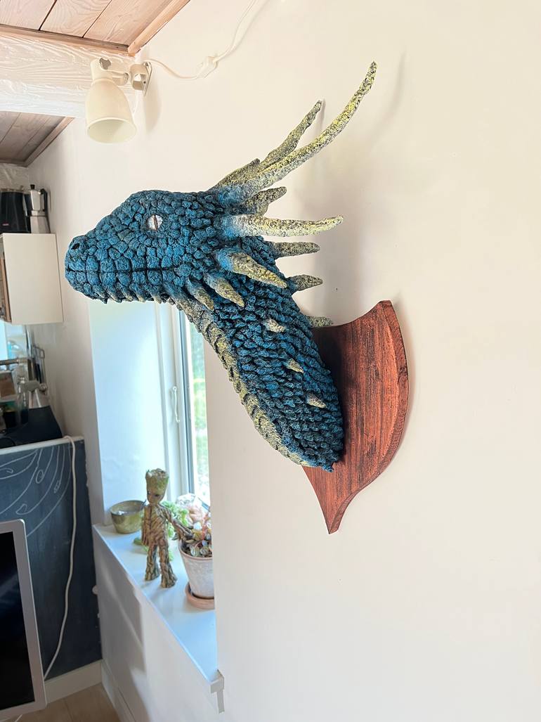 Original Figurative Fantasy Sculpture by Jonas Anker Aalborg
