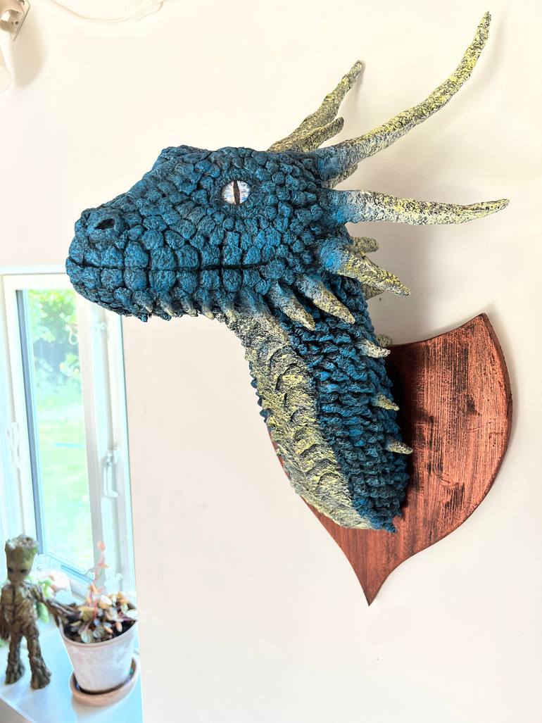 Original Figurative Fantasy Sculpture by Jonas Anker Aalborg