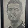 Cristiano Ronaldo drawing Drawing by Haris Ikram | Saatchi Art