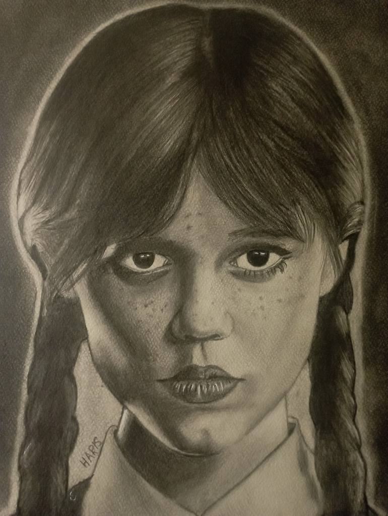 Original Other Pop Culture/Celebrity Drawing by Haris Ikram