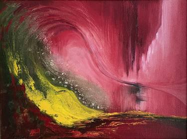 Original Abstract Fantasy Paintings by Yvonne Casander