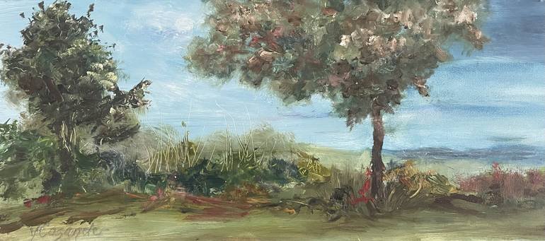 Original Realism Landscape Painting by Yvonne Casander