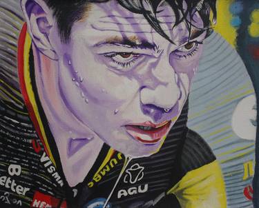 Cyclist Wout Van Aert - Jumbo-Visma. thumb