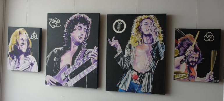 Original Contemporary Music Painting by Diego Martin Palacios Jaramillo