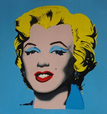 Marilyn Monroe Warhol blue thumb