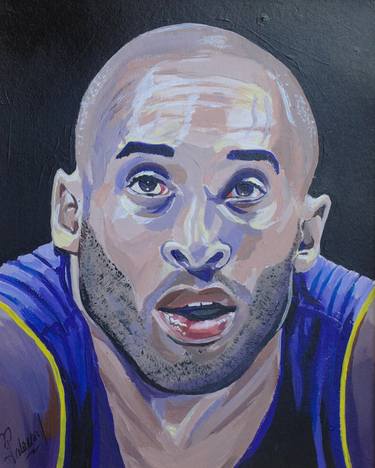 Original Figurative Sport Paintings by Diego Martin Palacios Jaramillo