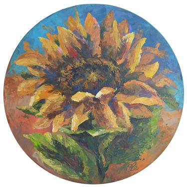 Print of Expressionism Floral Paintings by Oleksandra Oliinyk