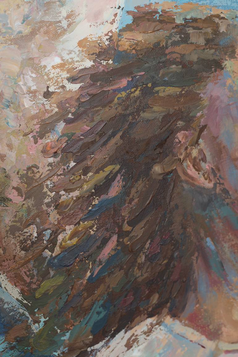 Original Conceptual Women Painting by Oleksandra Oliinyk