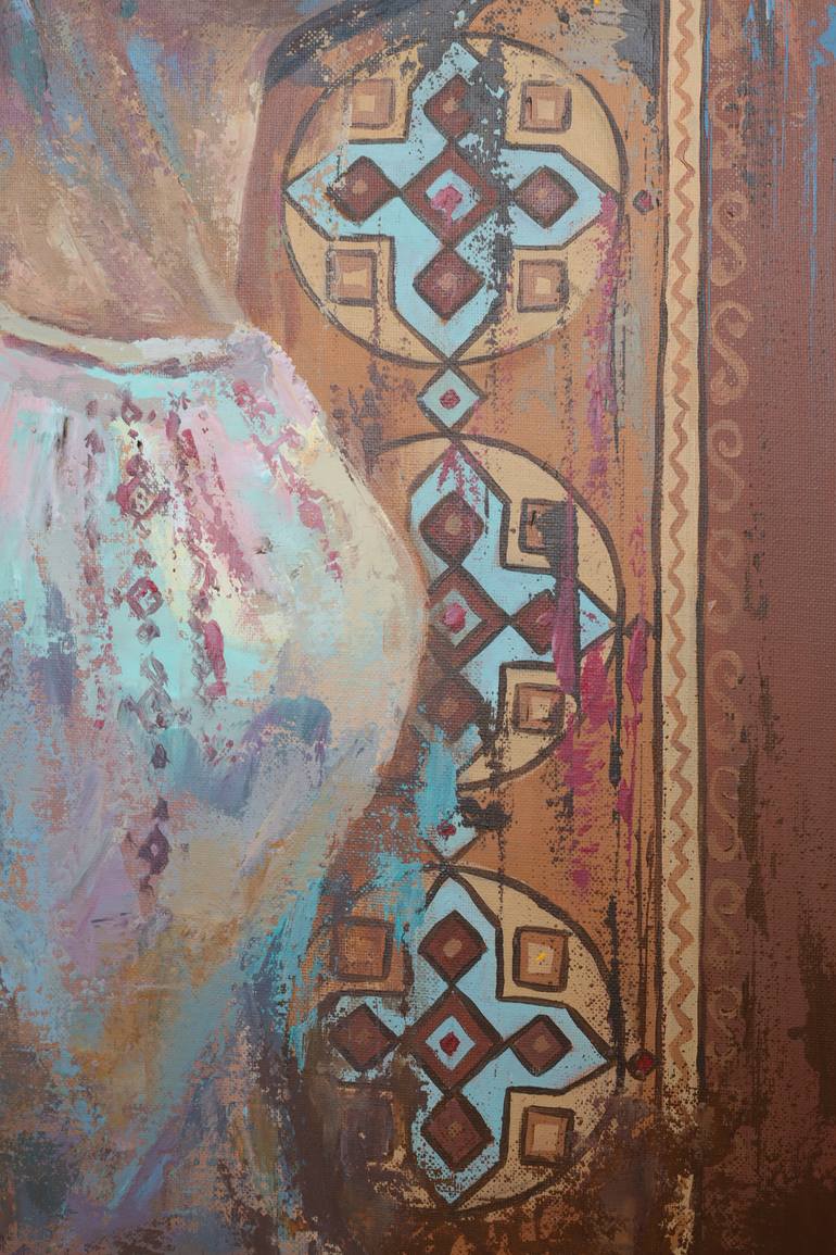 Original Conceptual Women Painting by Oleksandra Oliinyk
