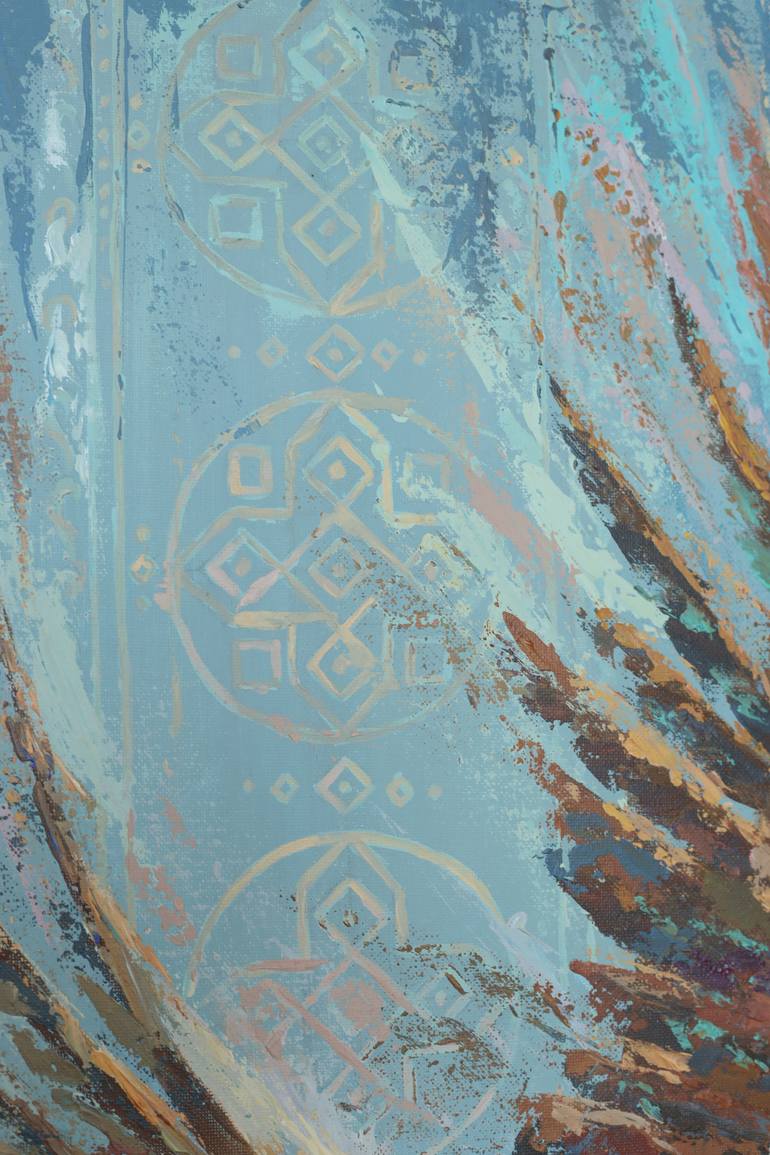 Original Conceptual Women Painting by Oleksandra Oliinyk