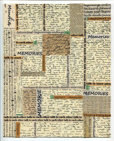 Original Language Collage by Evelyn Eller