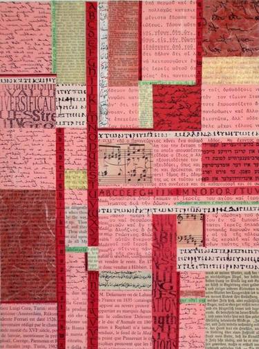 Original Language Collage by Evelyn Eller