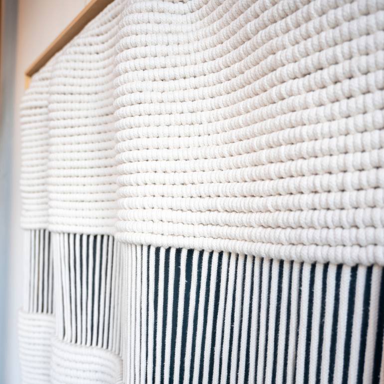 Original Minimalism Geometric Mixed Media by Rianne Aarts