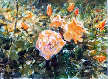 Original Impressionism Floral Paintings by Alexandr Kulgeyko
