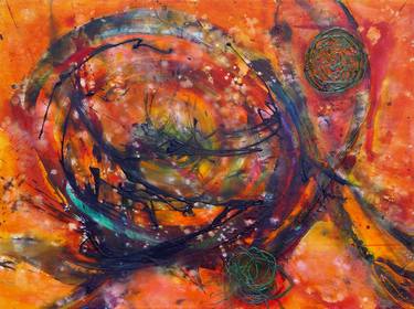 Original Fine Art Abstract Paintings by Beth Ames Swartz
